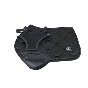 Silk Touch Saddle Pad and Matching Bonnet (Combination Special Price Bundle) - Majyk Equipe