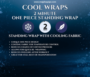 Majyk Equipe Cool Quick Standing Wraps (pack of 2) - Majyk Equipe