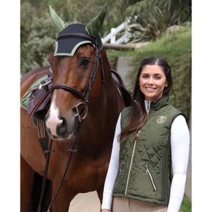 The Del Mar Barn Vest with Faux Fur Lining - Majyk Equipe