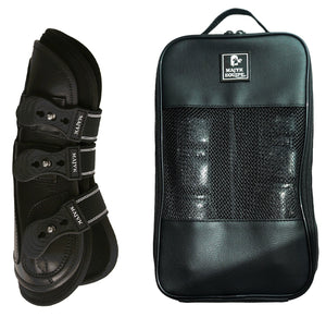 'Estrella' Carbon 100% Leather Tendon Boots - Majyk Equipe