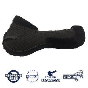 Ergonomics Full Fleece Half Pad with Impact Protection Shims - Majyk Equipe