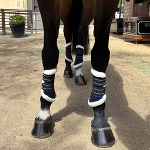 Aeroguard Neoprene-Free Brushing Boots with Soft Fleece Edge