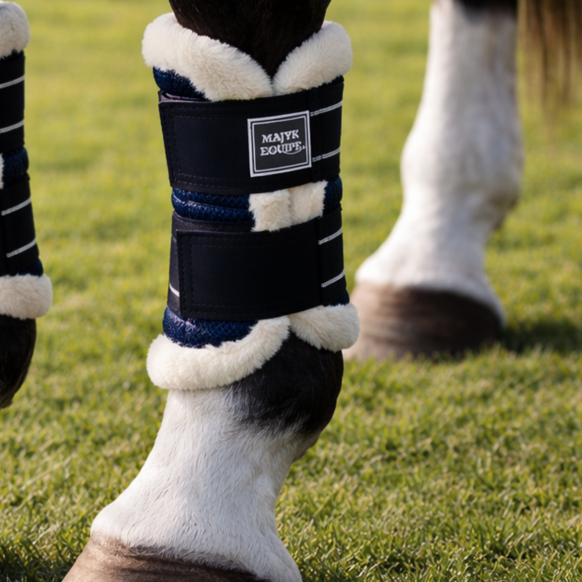 Aeroguard Brushing Boots with Soft Fleece Edge