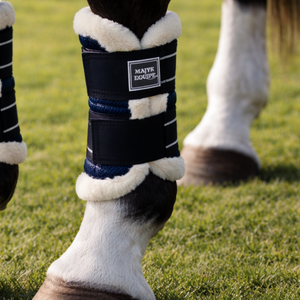 Aeroguard Brushing Boots with Soft Fleece Edge