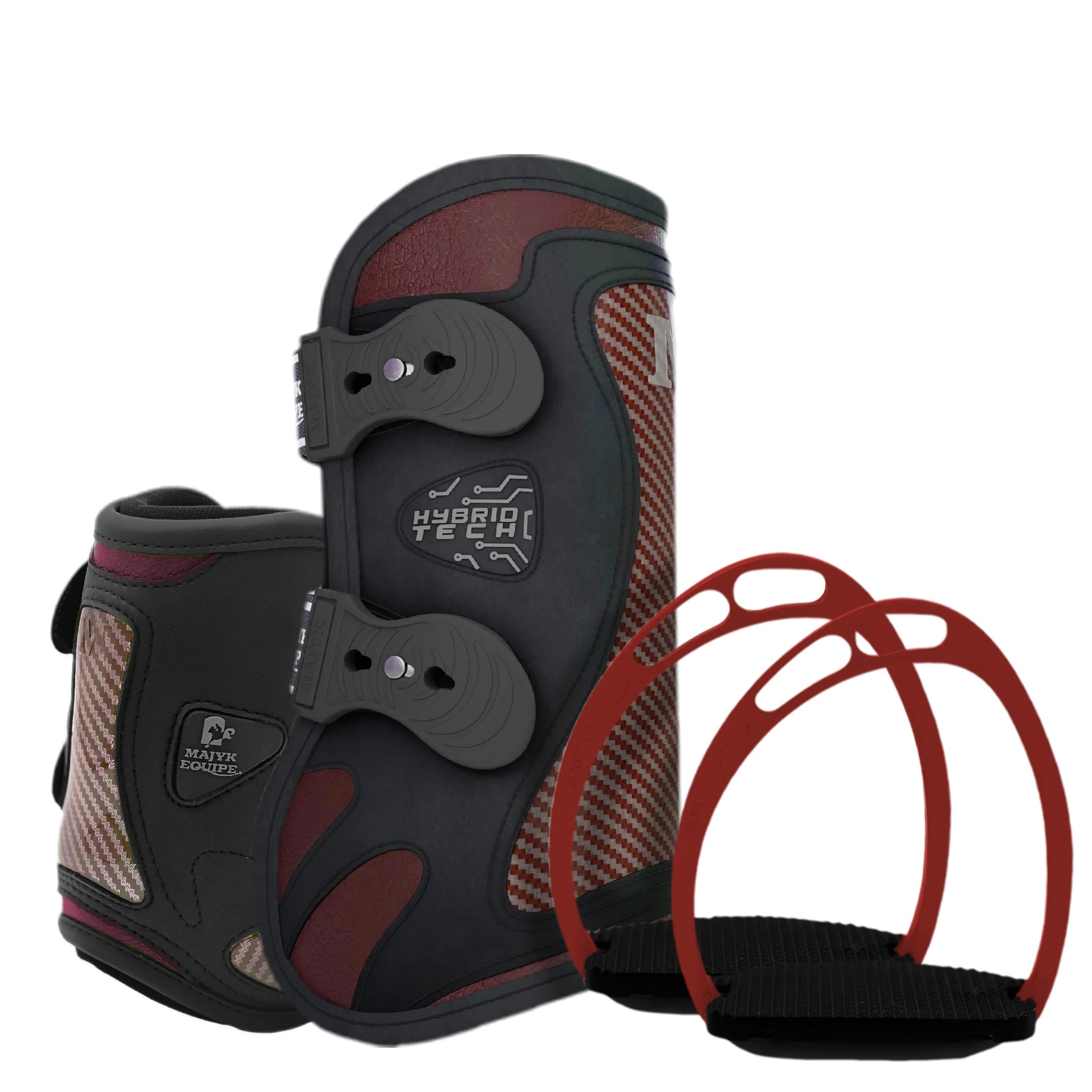 Burgundy Bionic Bundle with free Stirrups
