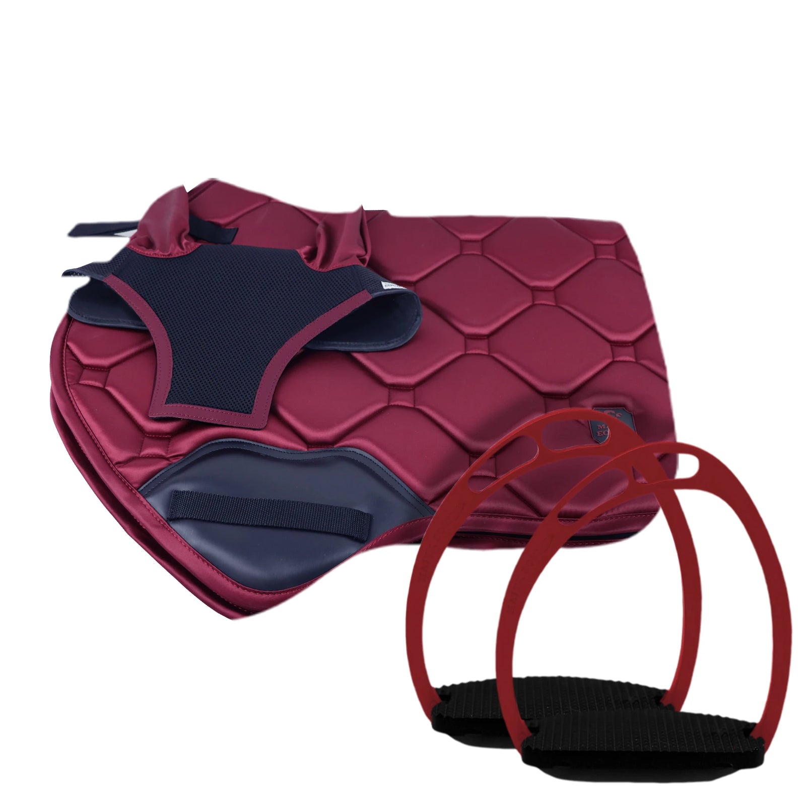 Burgundy Silk touch Combo with free Stirrups