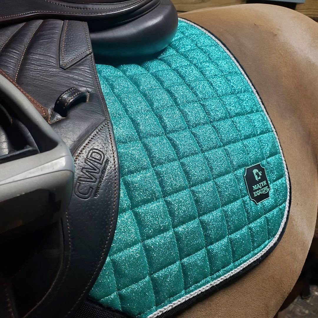 Majyk Equipe Estrella Sparkle Luxury Close Contact Saddle Pad - Majyk Equipe