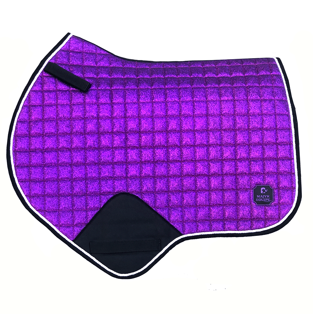 Majyk Equipe Estrella Sparkle Luxury Close Contact Saddle Pad - Majyk Equipe