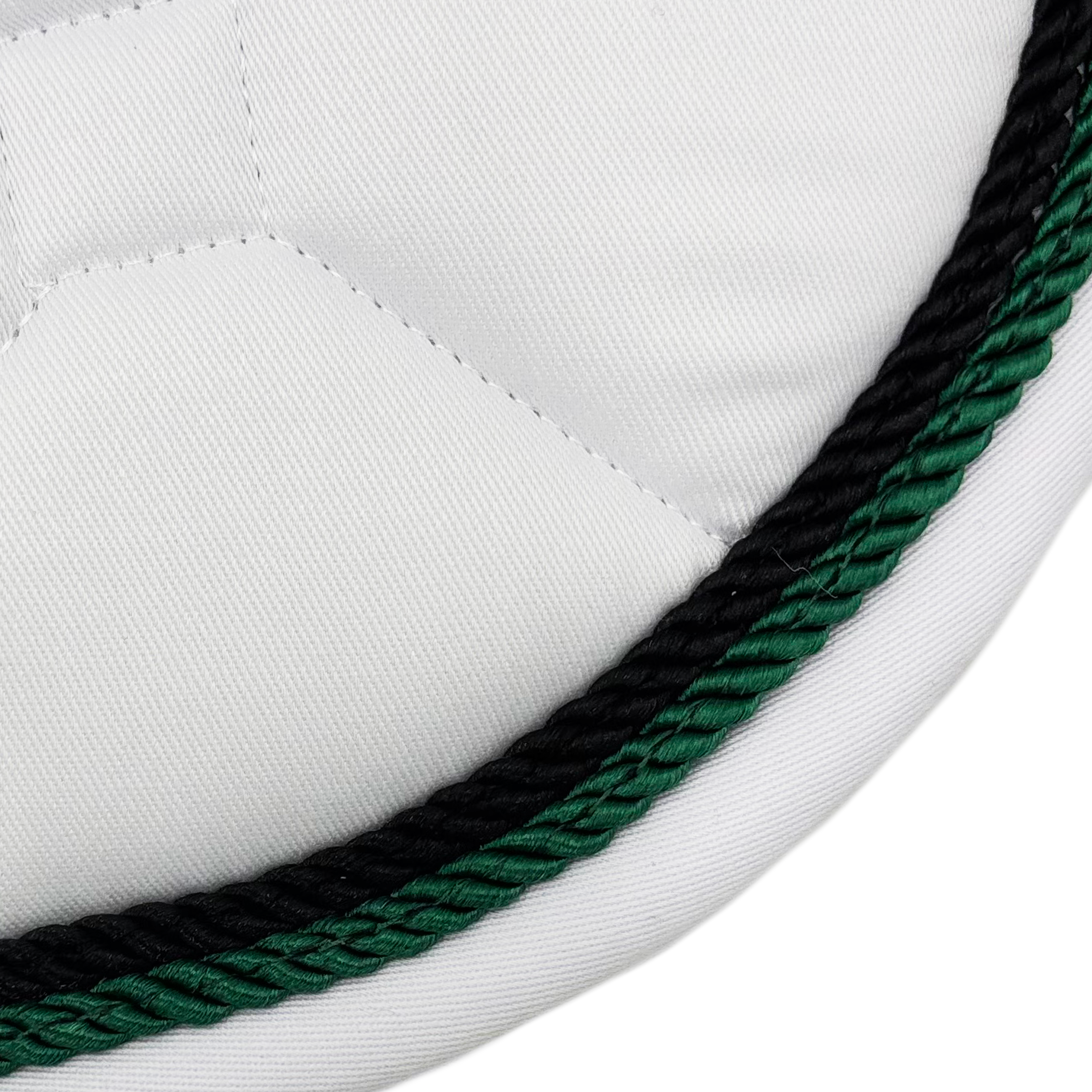 White Classica Cotton Euro Saddle pad - Majyk Equipe