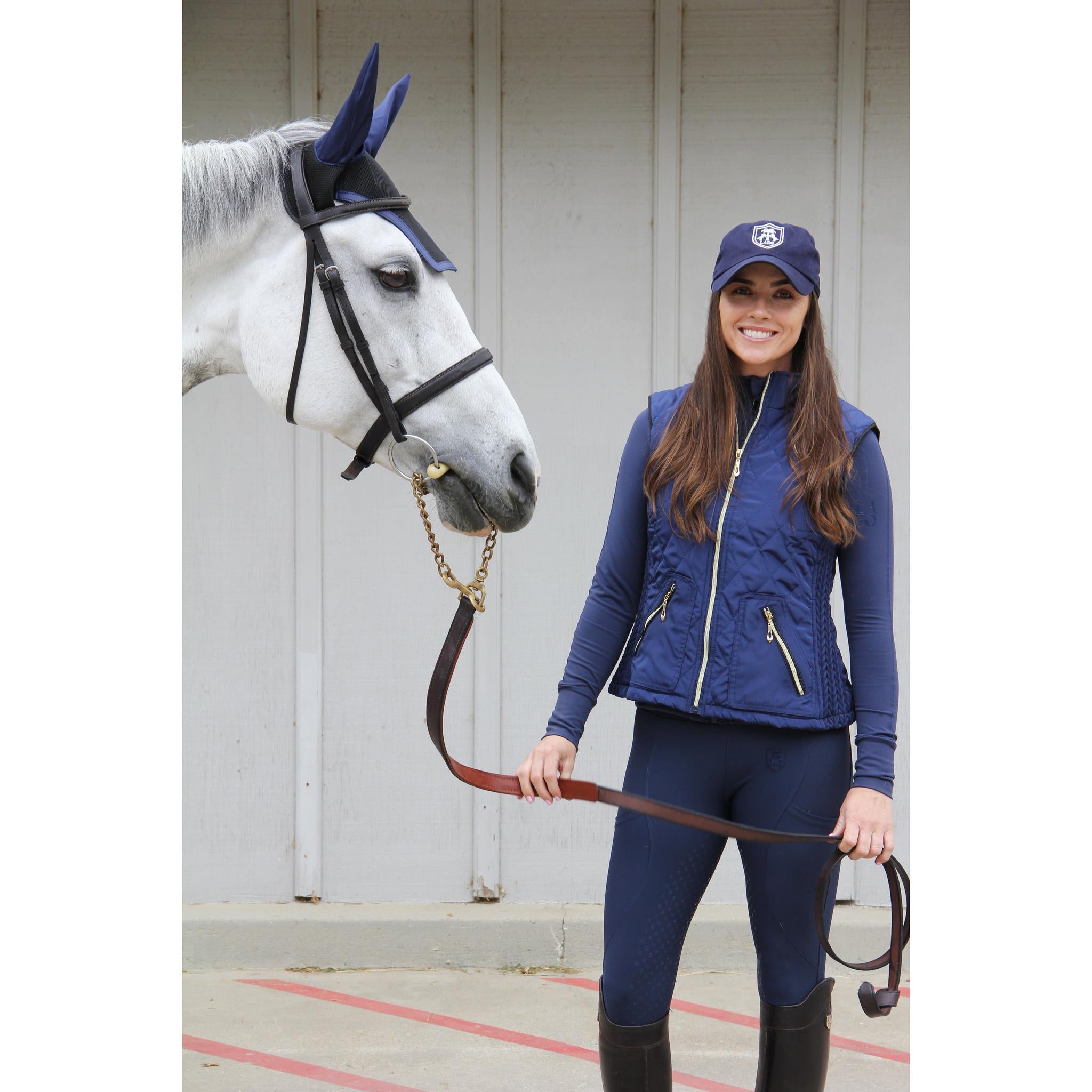 The Del Mar Barn Vest with Faux Fur Lining - Majyk Equipe