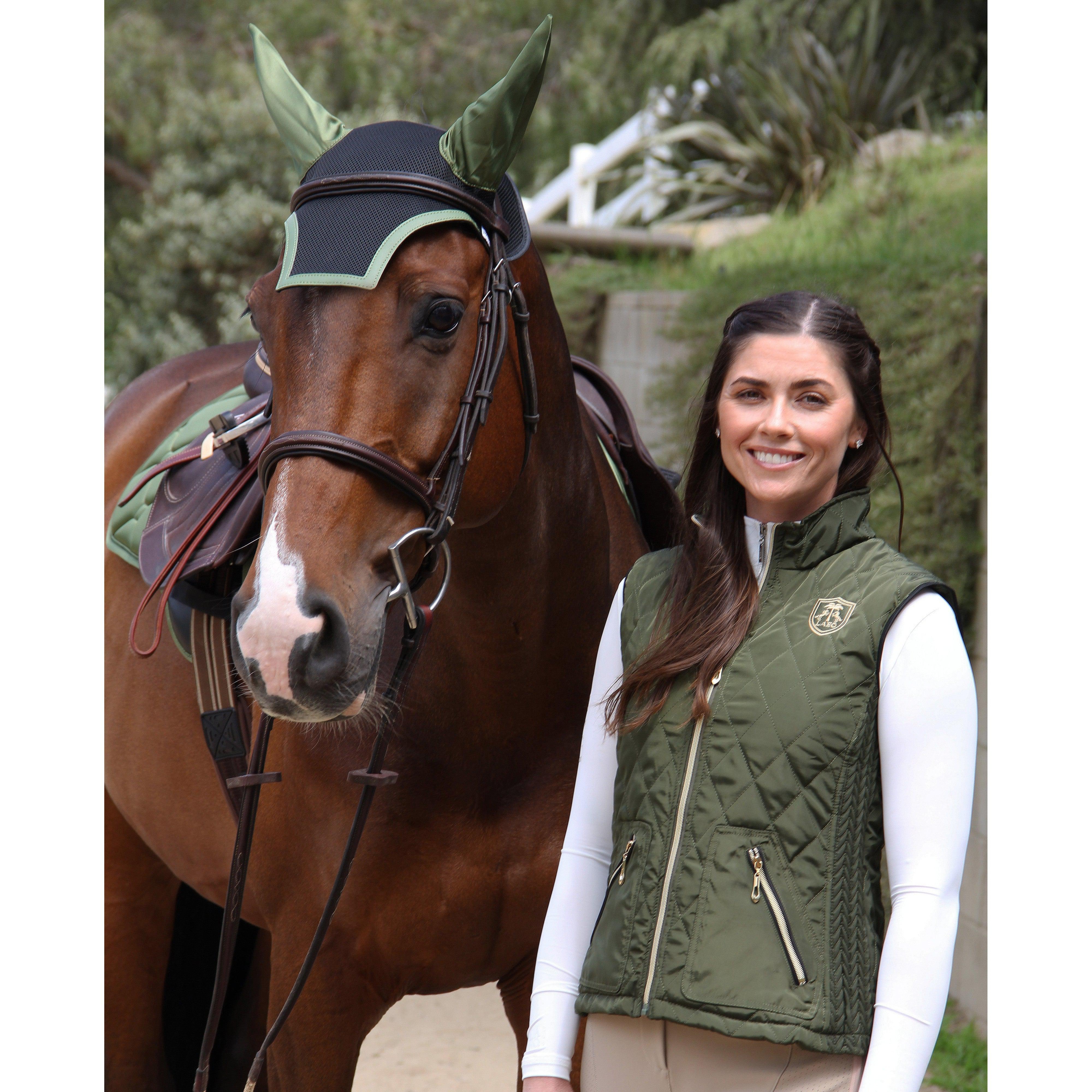 The Del Mar Barn Vest with Faux Fur Lining - Majyk Equipe