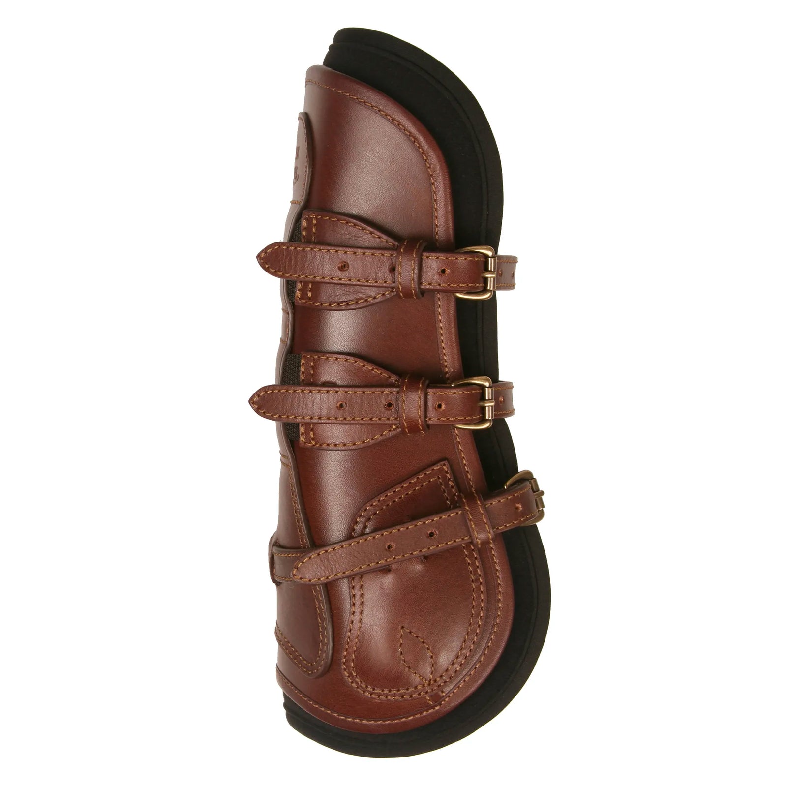 Leather Equitation Tendon Boot with Impact Protective Removable Liners (Buckle Closures) - Majyk Equipe
