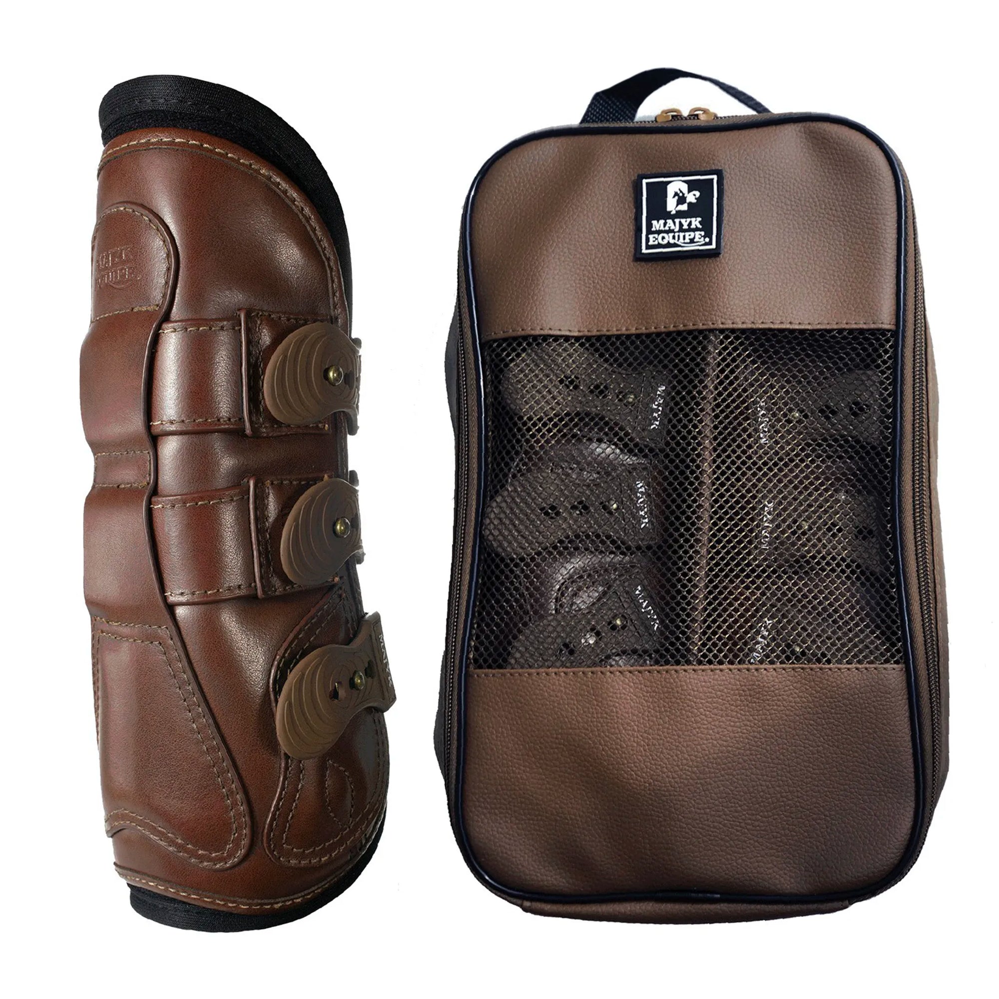 Leather Jump Boot with Removable Impact Liner