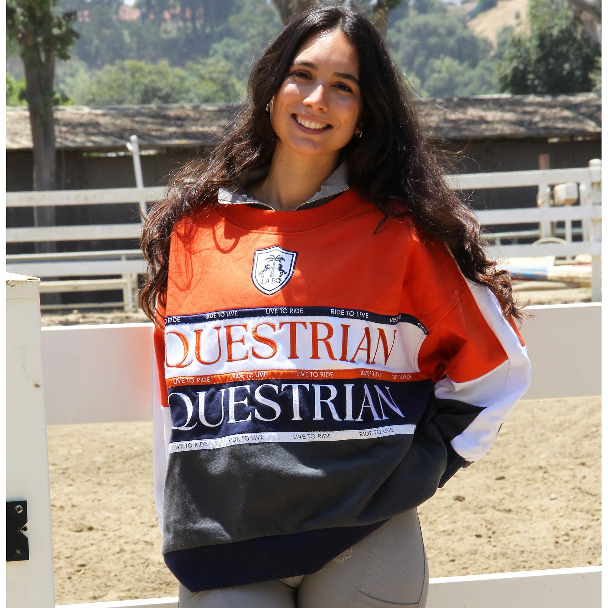 The LA LA 'Equestrian' Sweatshirt - Majyk Equipe