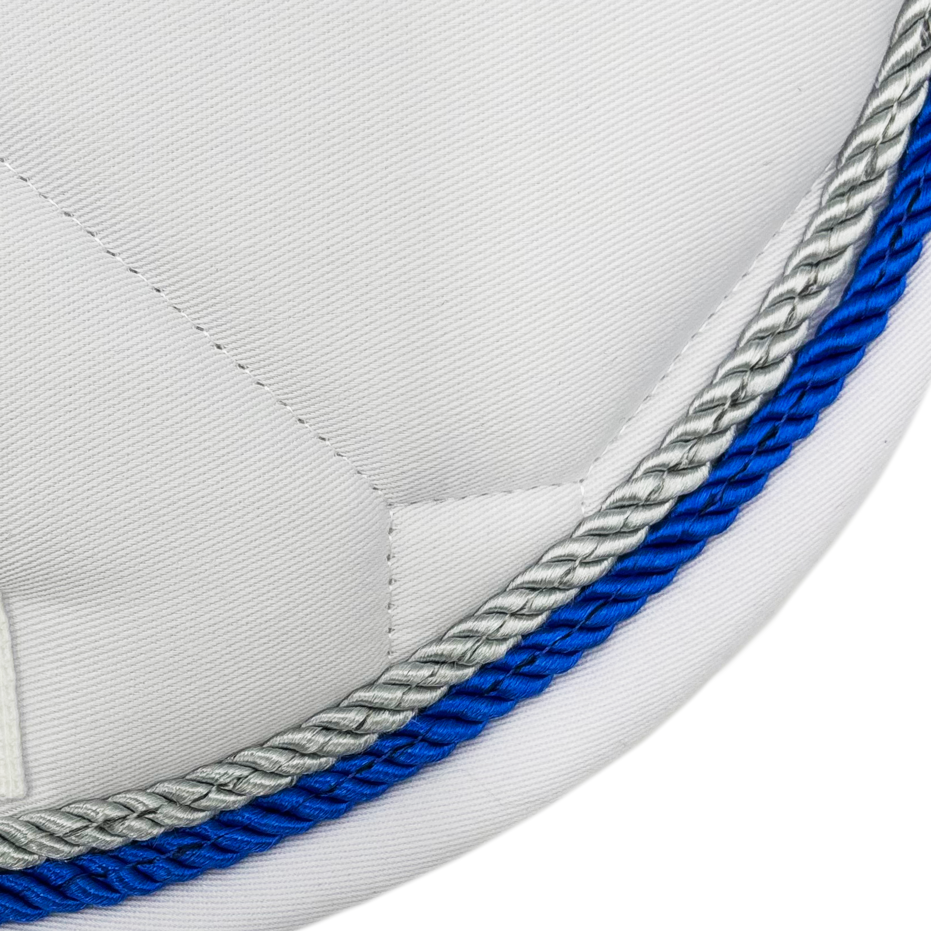 White Classica Cotton Euro Saddle pad - Majyk Equipe