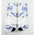 SPECIAL! Limited Edition White/Blue XC 4 Pack (Fronts and Hinds) - Majyk Equipe