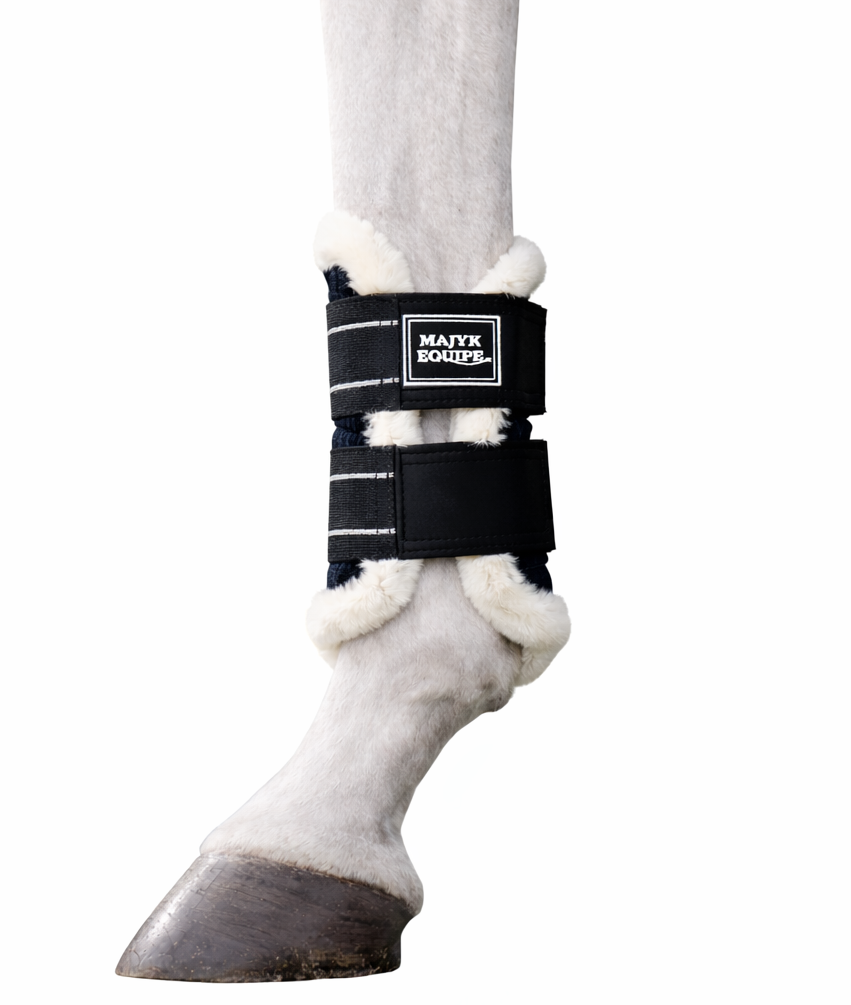 Aeroguard Brushing Boots with Soft Fleece Edge - Majyk Equipe