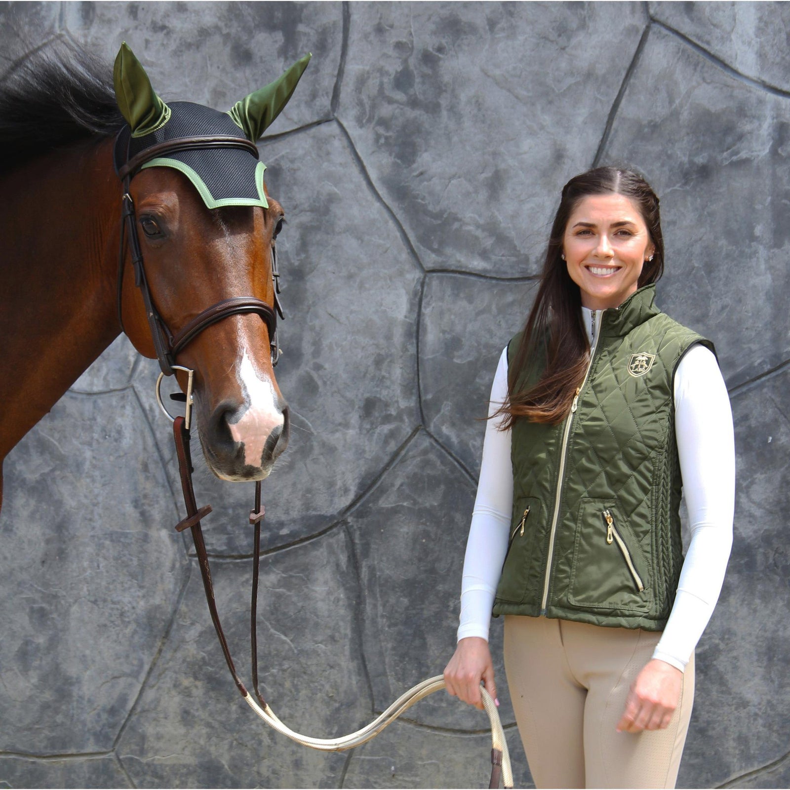 The Del Mar Barn Vest with Faux Fur Lining - Majyk Equipe