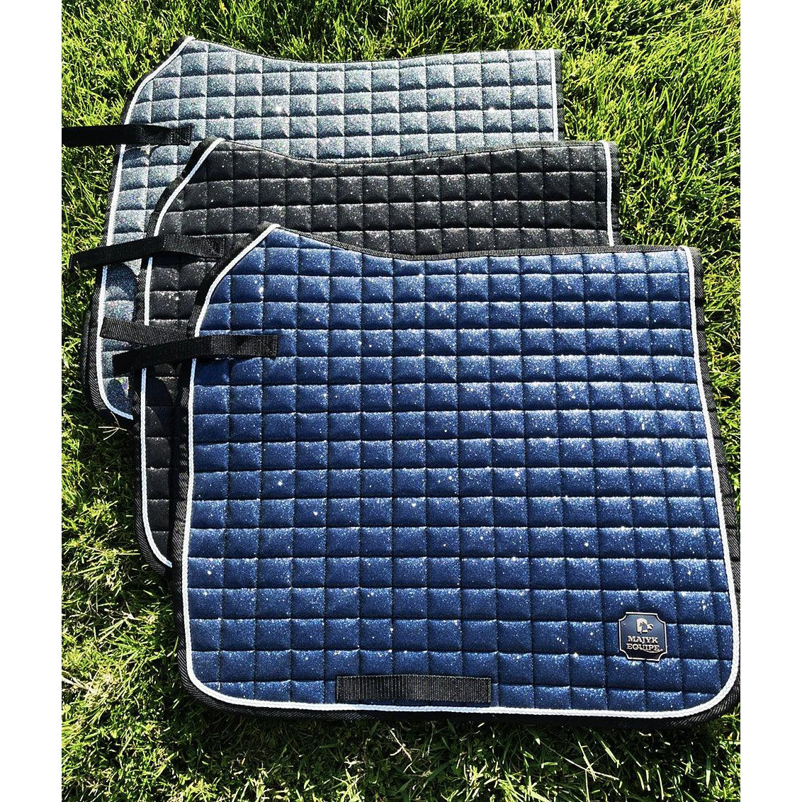 New!! Majyk Equipe Estrella Sparkle Luxury Dressage Saddle Pad - Majyk Equipe