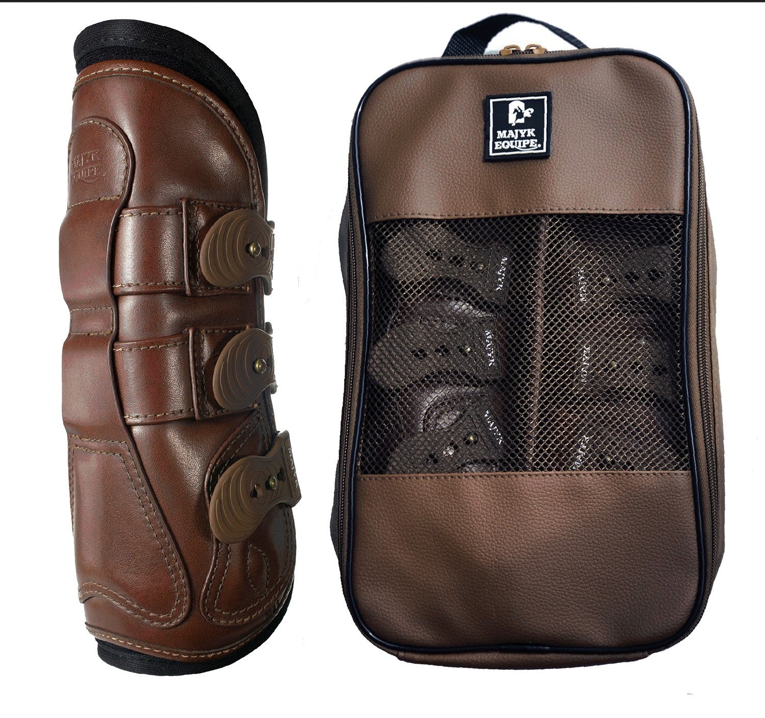 All Leather Jump Boot with Removable Impact Liner - Majyk Equipe