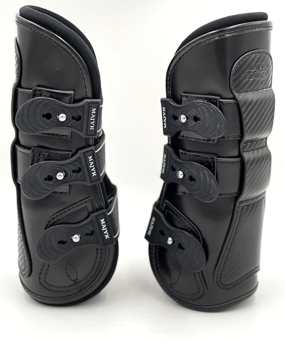 Estrella' Carbon 100% Leather Tendon Boots - Majyk Equipe