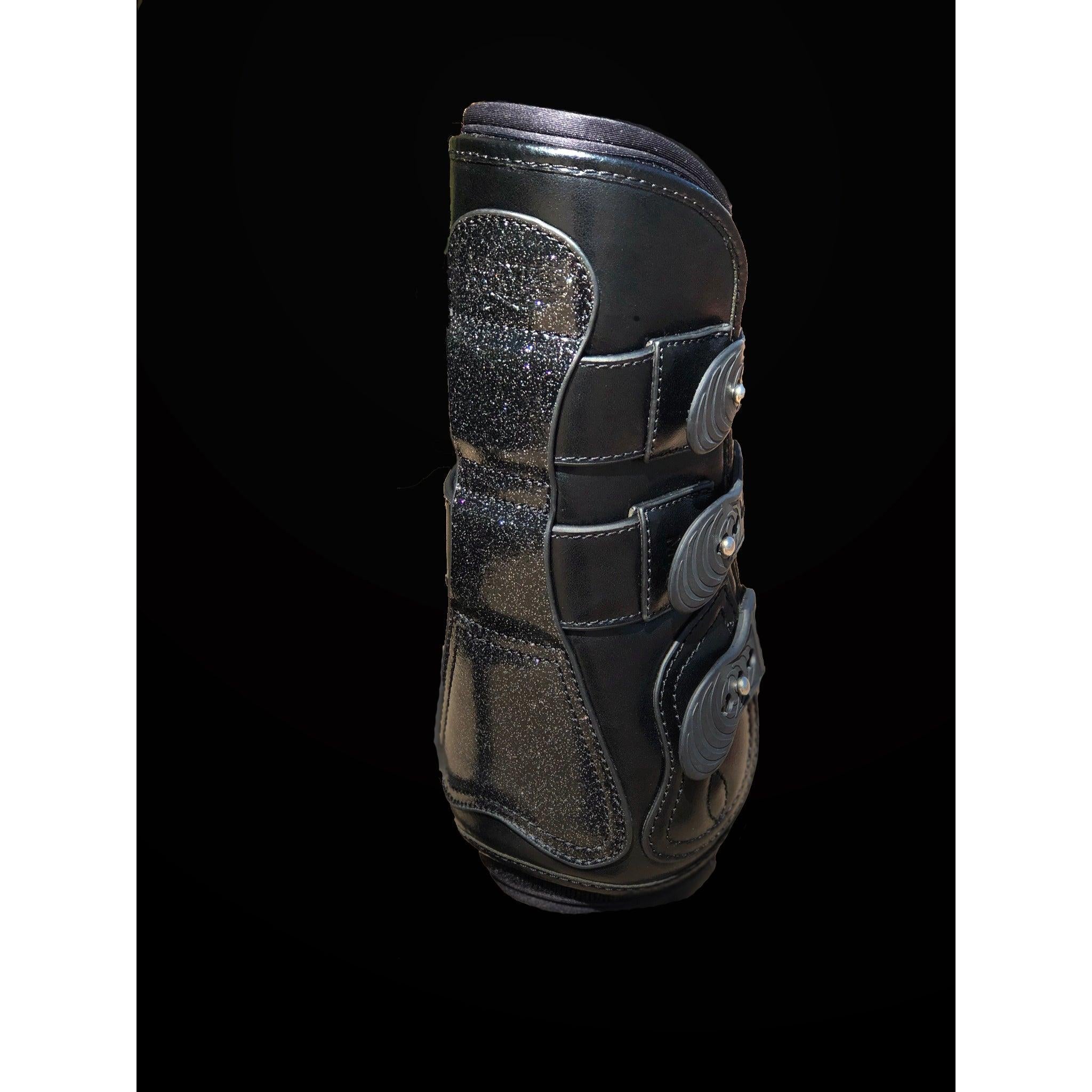 Estrella Sparkle 100% Leather Tendon Boots - Majyk Equipe