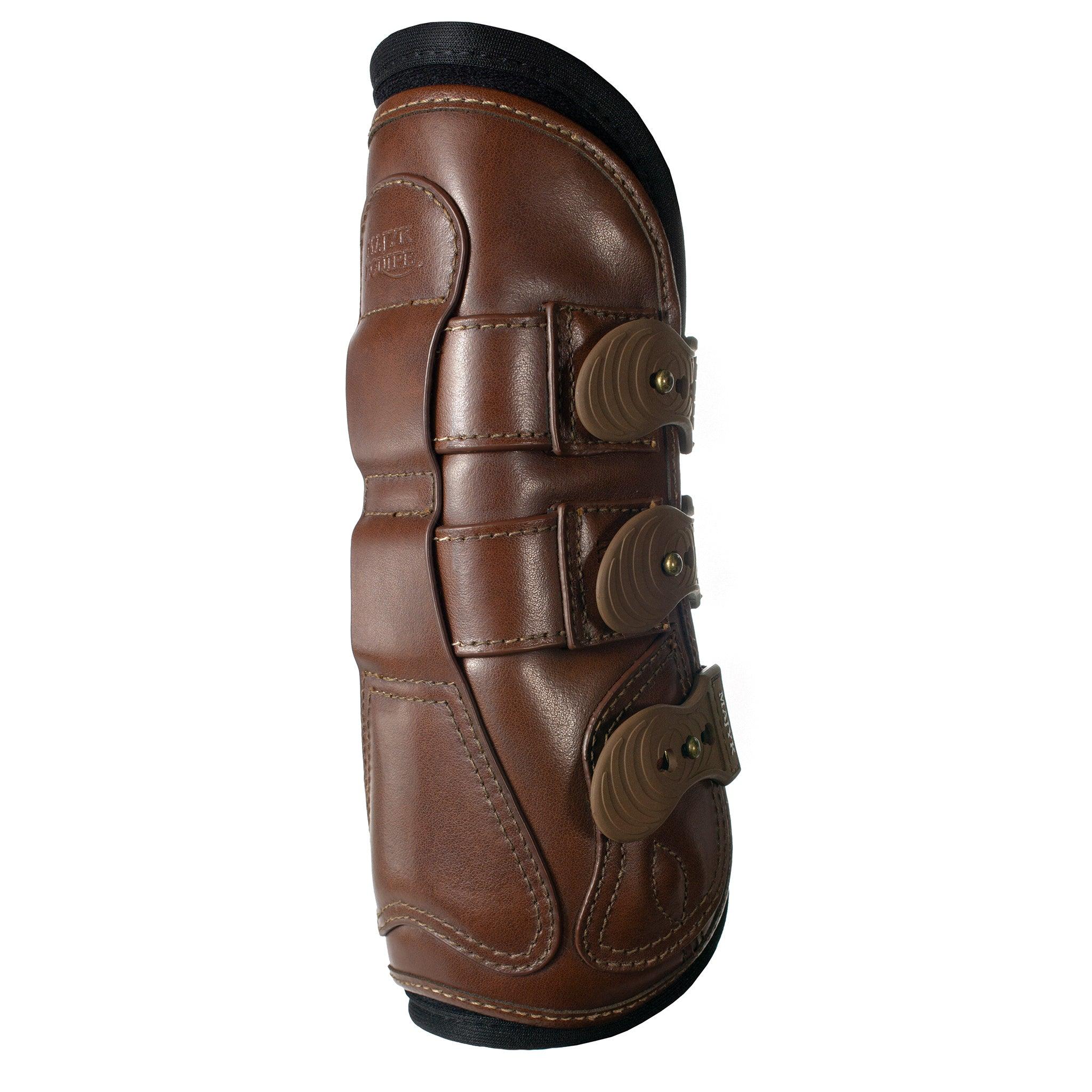 All Leather Tendon Jump Boot with Removable Impact Protection